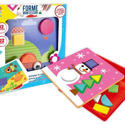 GIOCO MONTESSORI FIGURE GEOMETRICHE
