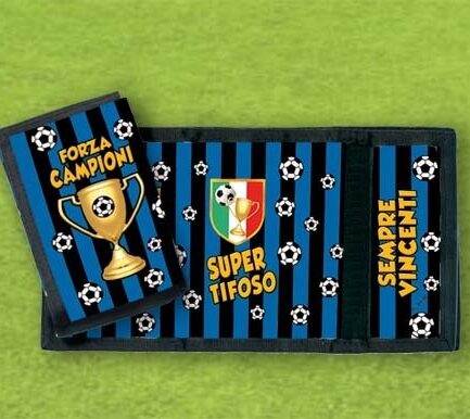 PORTAFOGLIO SPORT NEROAZZURRO