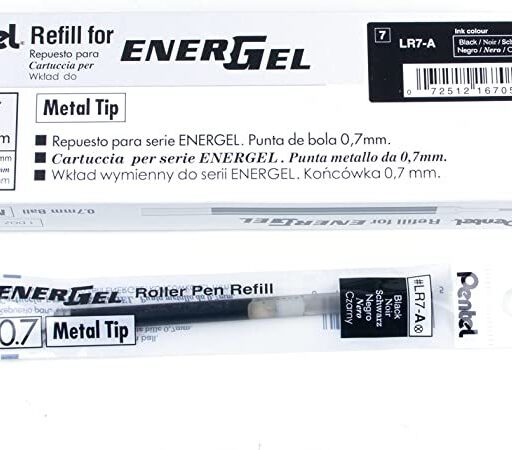 REFIL PENTEL ENERGEL LR7-A/LR7-CX