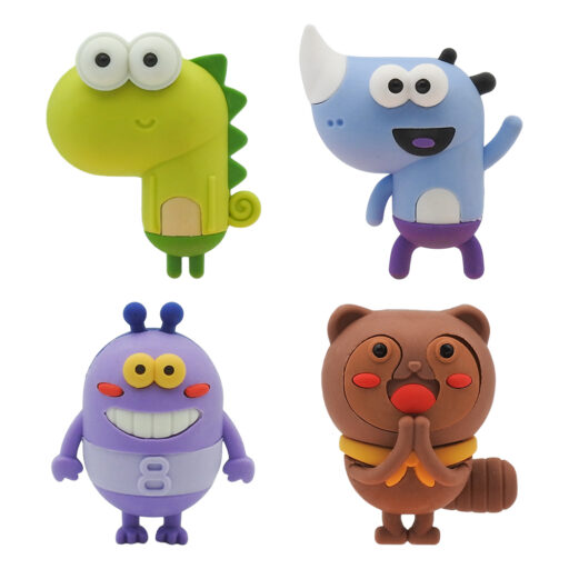 SPIL GOMMINE DINO CREW CF DA 12
