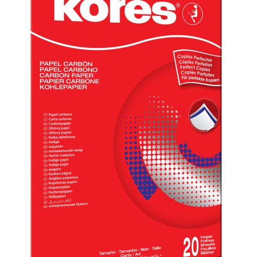 CARTA CARBONE NERO KORES FG20