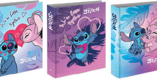 COPERTINA A4  ANELLI D30 LILO E STITCH