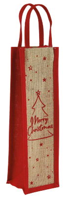 CF6 SHOPPER  JUTA XMAS BOTTIGLIA