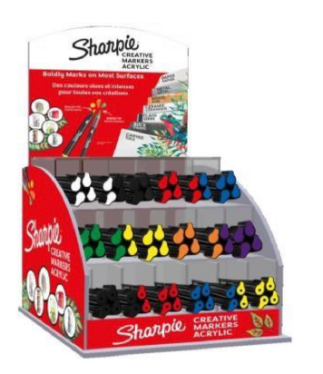 EXPO MARKERS SHARPIE 72 PEZZI
