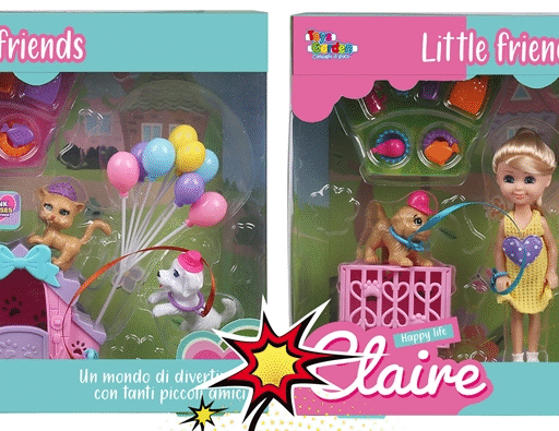 CLAIRE PARTY CON I CUCCIOLI