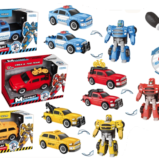 MEGABOT ROBOT TRASFORMABILE