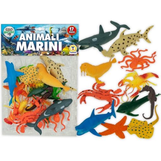 ANIMALI MARINI 17 PZ