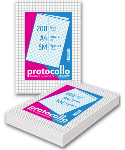 PROTOCOLLO gr 60 FG. 200 5MM
