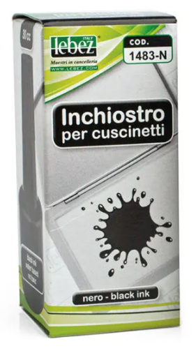 INCHIOSTRO PER TIMBRI NERO