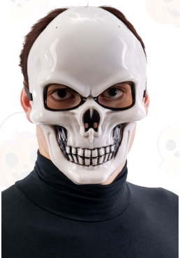 MASCHERA SCHELETRO IN PLASTICA