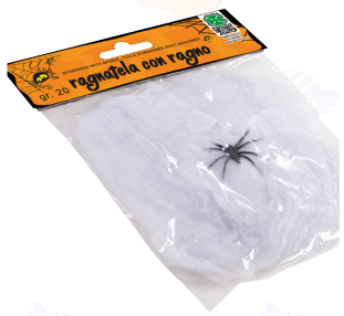 RAGNATELA BIANCA C/RAGNO GR.20