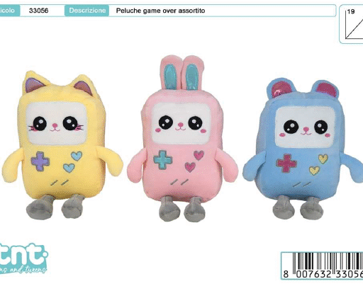 GAME OVER VIDEOGAME 19 CM