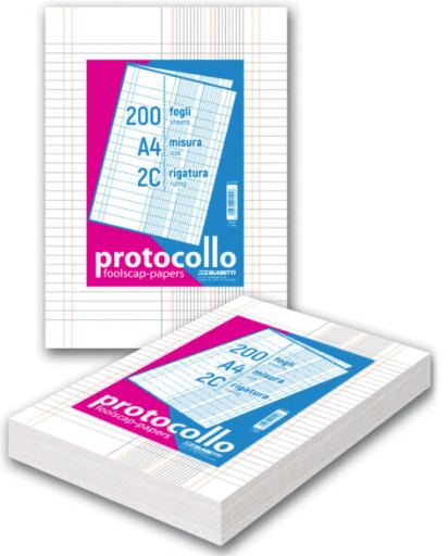 PROTOCOLLO gr 60 FG. 200 C