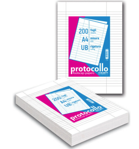 PROTOCOLLO USO BOLLO 60 GR.- 200FF