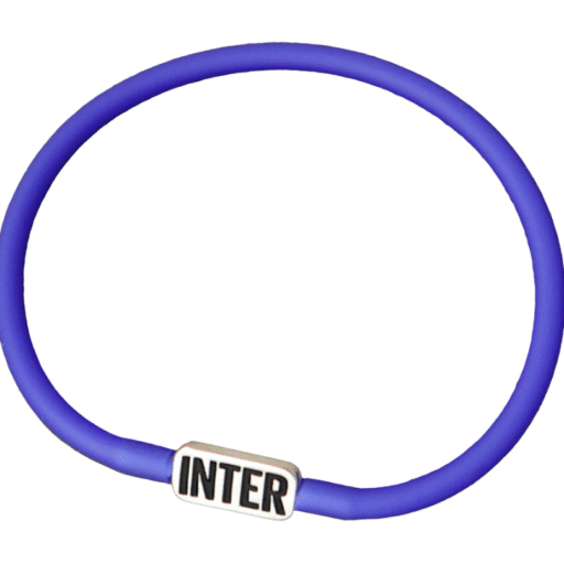 BRACCIALI SILICONE C/PIASTR. INTER