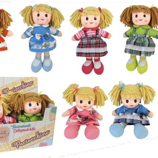 BAMBOLA PEZZA 30CM IN DISPLAY 6PZ