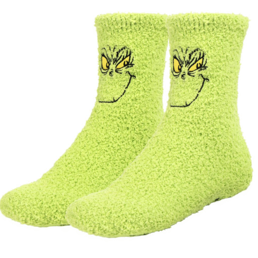 ESP. 6 CALZE ANTISCIVOLO GRINCH IN PALLA