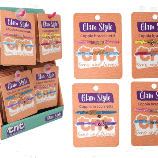 TNT GLAM STYLE COPPIA BRACCIALETTI ES.40