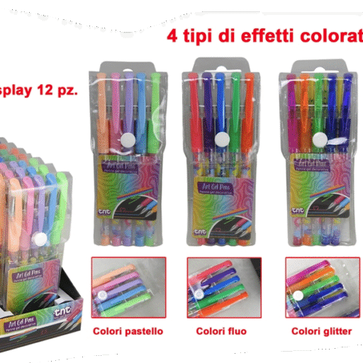 TNT AESTHETIC PEN SET PENNE DISP 12