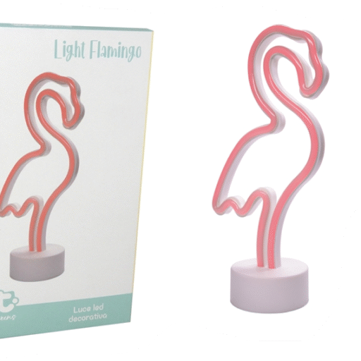 TNT LUCE LED FLAMINGO 27CM