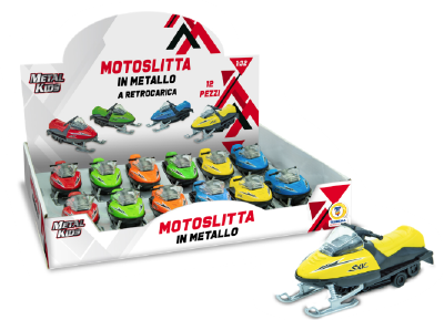 MOTORCAST MOTOSLITTA  DIECAST
