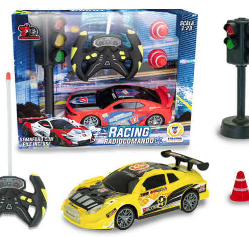 T-CONTROL - RACING CAR CON SEMAFORO E BI