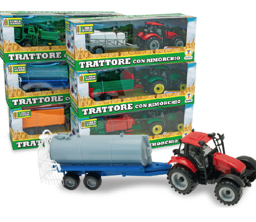 TRATTORE CON RIMORCHIO