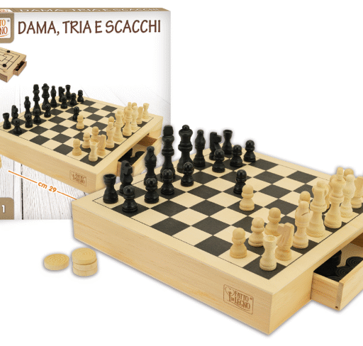 FATTO DI LEGNO - DAMA SCACCHI