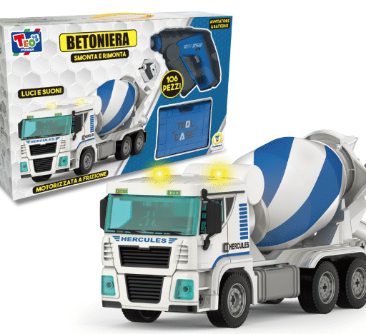TEO'S CAMION BETONIERA SMONTA E RIMONTA