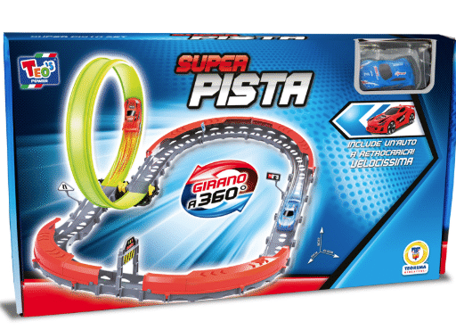 TEO'S SUPER PISTA CON GIRO 360