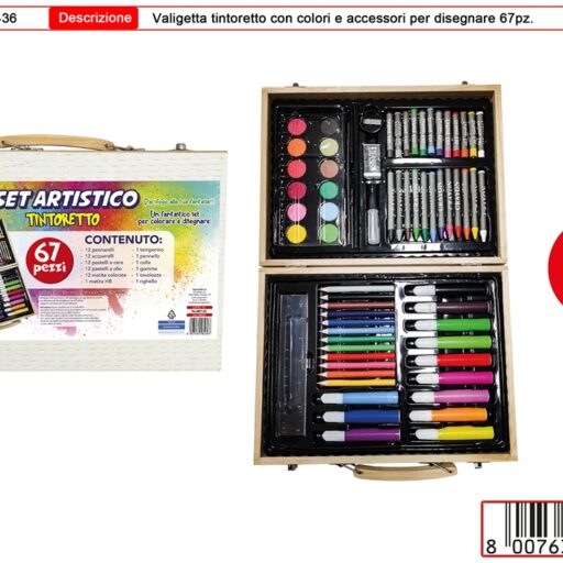 VALIGETTA ARTISTA IN LEGNO