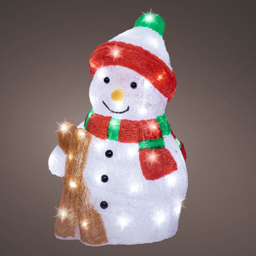 PUPAZZO NATALE H 38 CM