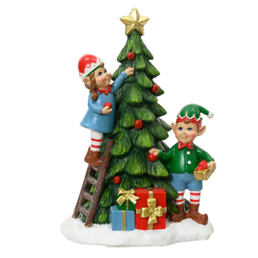 GLI ELFI FANNO L'ALBERO H CM20