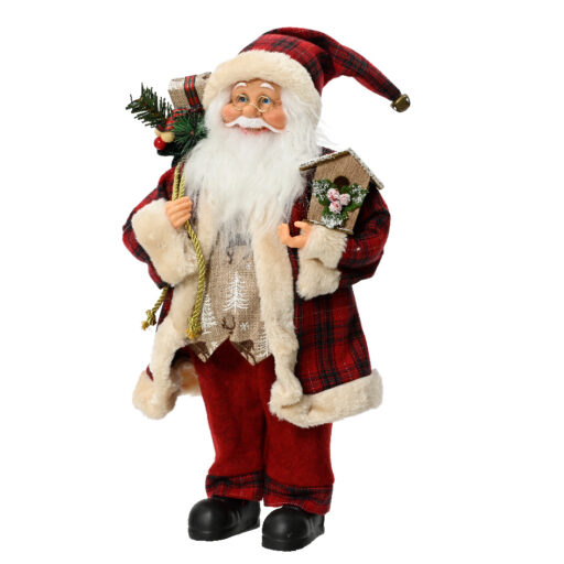 BABBO NATALE POLIESTERE 110 CM.
