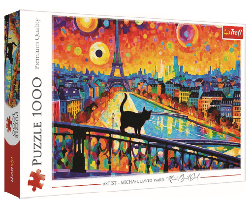 PUZZLE 1000 CAT IN PARIS