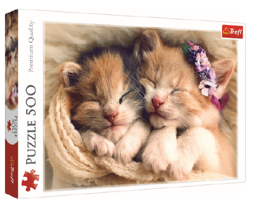 PUZZLE 500 SLEEPING KITTENS