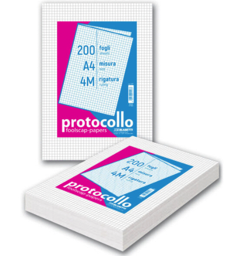 PROTOCOLLO gr 60 FG. 200 4MM