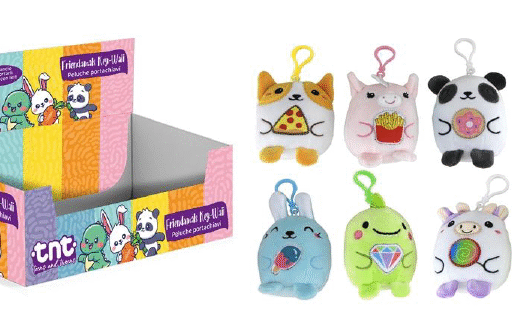 TNT KEYCHAIN ANIMAL PELUCHE