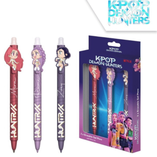 SET 3 PENNE CANCELLABILI KPOP SR2510672