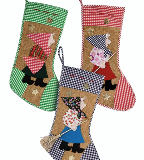 CALZA BEFANA IN JUTA CM 46