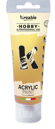 TUBO COLORE ACRILICO 75 ML ORO