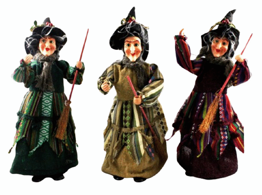 BEFANA CM 37 C/CONTENITORE 3 SOGG.