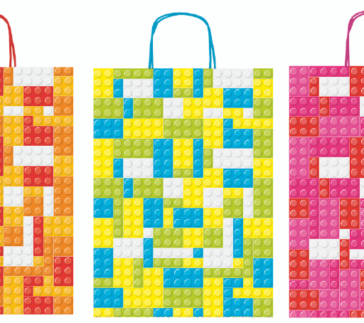 SHOPPER MATTONCINI 16X8X21 CF.25