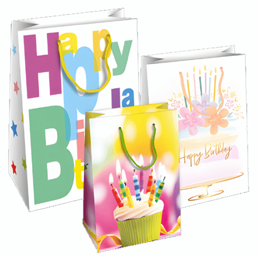 SHOPPER PLAST.33X10X45 HAPPY CF 10