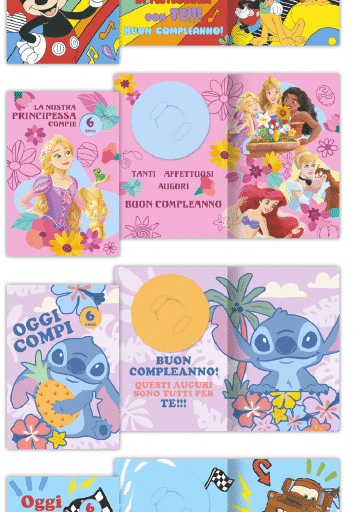 SC 12 BIGLIETTI DISNEY ROTELLA