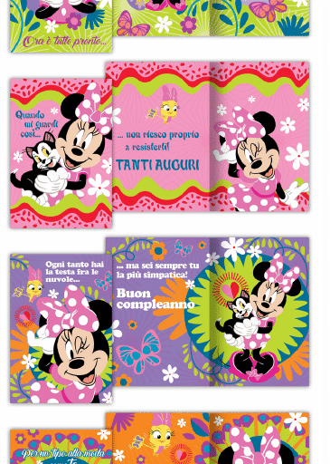 SC 12 BIGLIETTI MINNIE