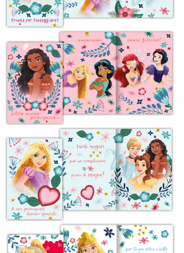 SC 12 BIGLIETTI PRINCIPESSE