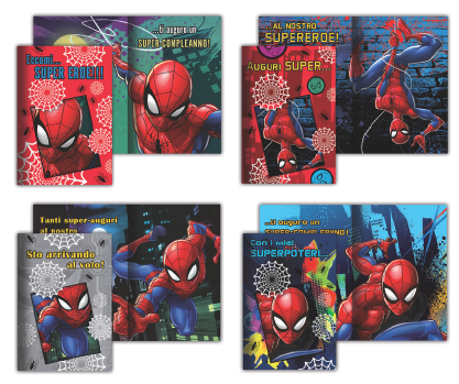 SC 12 BIGLIETTI SPIDERMAN