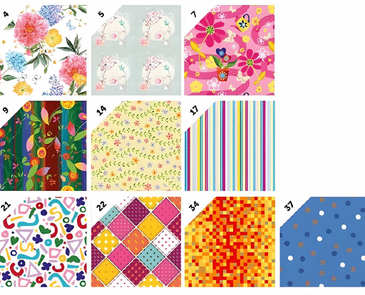 CARTA REGALO 50 FG.  70X100 CLASSIC G3