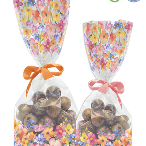 BUSTE TR. C/FONDO SWEET FLOWERS 8X24+6